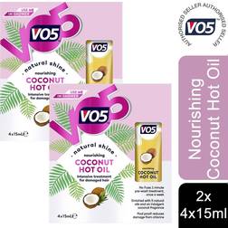 VO5 Nourishing Coconut Hot Oil 4-pack 15ml