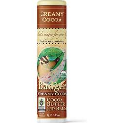 Badger Cocoa Butter Lip Balm Creamy Cocoa 7g