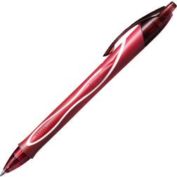 Bic Gel-ocity Quick Dry Ink Rollerball Pen Red PK12