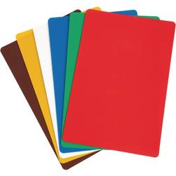 Hygiplas Colour Coded Chopping Mats Set Standard (Pack of 6) Chopping Board