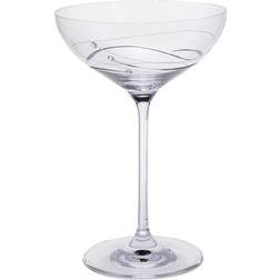Dartington Glitz Set Of 2 Cocktail Saucers Cocktail Glass