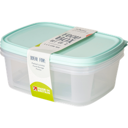 Wham Everyday Clear Food Boxes Set 2 3L Food Container