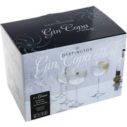 Dartington Party Set of Six Copa Gin Wine Glass