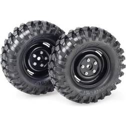 Absima 1:10 Crawler Complete wheels Offroad V Block Crawler Black 2 pc(s)