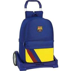 FC Barcelona School Rucksack with Wheels Evolution