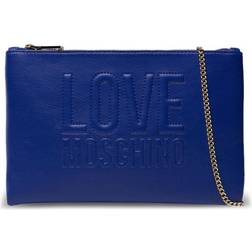 Love Moschino Women's Embossed Logo Clutch Bag