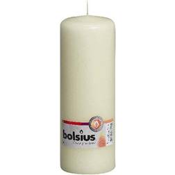 Bolsius Pillar 200mm x 70mm Ivory Candle