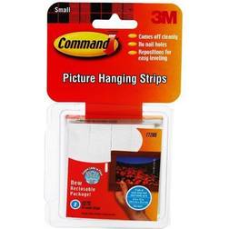 Command Small Picture Hanging Strips-White 8 Sets/Pkg Picture Hook