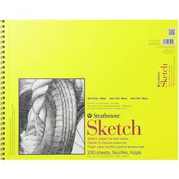 Strathmore 300 Series Sketch Pads 14 in. x 17 in. wire bound 100 sheets