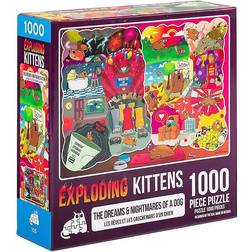LatestBuy Exploding Kittens Dreams & Nightmares of A Dog 1000 Pieces