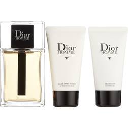 Dior Homme eau de toilette, shower gel and after-shave balm set