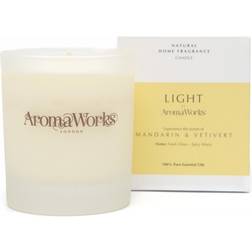 Aroma Works Mandarin & Vetivert 30cl Scented Candle