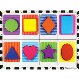 Melissa & Doug and Shapes Chunky Puzzle 8 Pieces (13730)