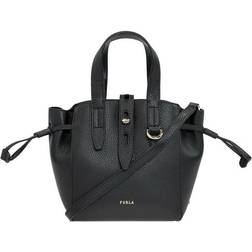 Furla NET MINI TOTE women's Shoulder Bag in Black