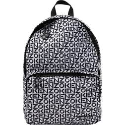 Kenzo Monogram Zipped Backpack