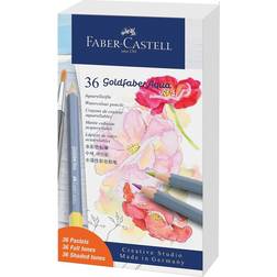 Faber-Castell Goldfaber Aqua Watercolor Pencil Tin Sets gift set of 36 pastels