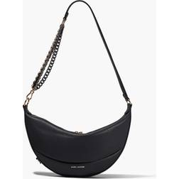 Marc Jacobs The Eclipse Leather Hobo Bag Black/Light Gold • Price