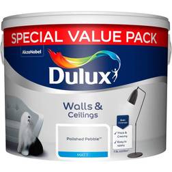 Dulux - Ceiling Paint, Wall Paint Polished Pebble 7.5L