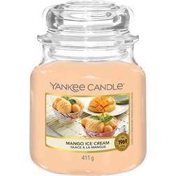 Yankee Candle Mango Ice Cream Medium Jar Scented Candle
