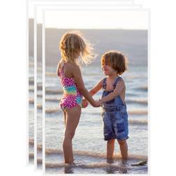 vidaXL Collage 3 pcs for Wall or Table White 10x15 cm MDF Photo Frame