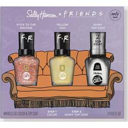 Sally Hansen Friends Collection Miracle Gel Nail Polish Trio Gift Set 3-pack