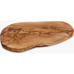 Just Slate Naturally Med Olive Wood Chopping Board, 30cm Chopping Board