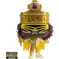 WWE King Macho Man Metallic Pop! Vinyl Figure Entertainment Earth Exclusive
