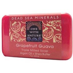 One With Nature Dead Sea Minerals Soap Grapefruit Guava 200g