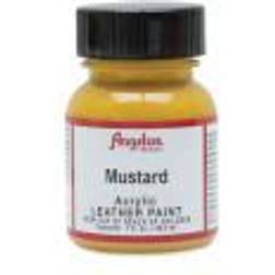 Angelus Acrylic Leather Paint Mustard, 1 oz, Bottle