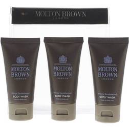 Molton Brown White Sandalwood Body Wash Gift Set 3 X