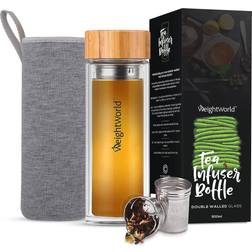 WeightWorld Tea Infuser Water Bottle 0.5L