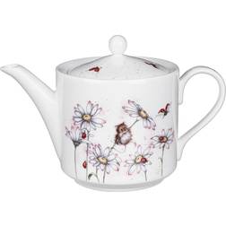 Wrendale Designs 2 Part Mouse & Flower Teapot