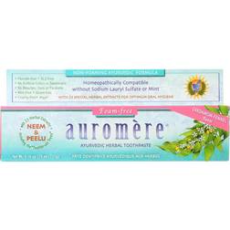 Auromere Foam-Free Ayurvedic Toothpaste Cardamom-Fennel 75ml