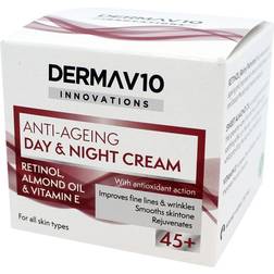 Derma V10 Anti-Ageing Day & Night Cream 50ml