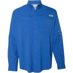 Columbia PFG Tamiami II Long Sleeve Shirt - Vivid Blue