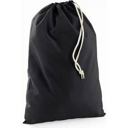 Westford Mill Cotton Stuff Bag 0.25 To 38 Litres (S) (Black)