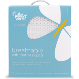 Lullaby Earth Breathe Safe Breathable Mattress Cover 28x52"