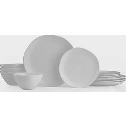Sophie Conran Arbor Grey 12 Piece Tableware Set Dinner Set 12pcs