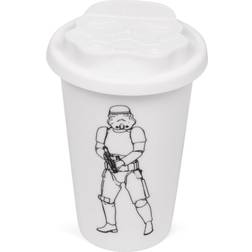 Thumbs Up Original Stormtrooper Ceramic White Travel Mug