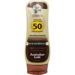 Australian Gold Sunscreen Lotion with Bronzer SPF50 237ml