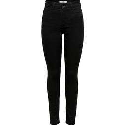 Jacqueline de Yong New Nikki Life High Skinny Jeans - Black Denim