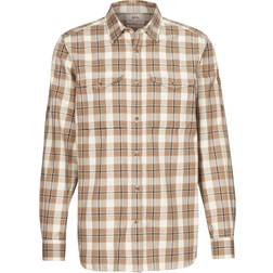 Fjällräven Singi Flannel Shirt LS M - BuckWheat Brown/Patina Green