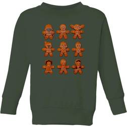 Star Wars Kid's Gingerbread Characters Christmas Sweatshirt