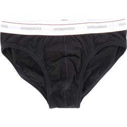 DSquared2 3-Pack Jersey Cotton Stretch Low-rise Briefs