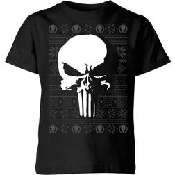 Marvel Punisher Kids Christmas T-Shirt 11-12