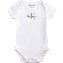 Calvin Klein Newborn Monogram Logo Bodysuit
