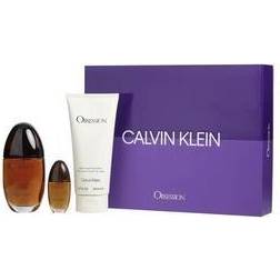 Calvin Klein Obsession Gift Set EdP 100ml + Body Lotion 198ml + EdP 148ml