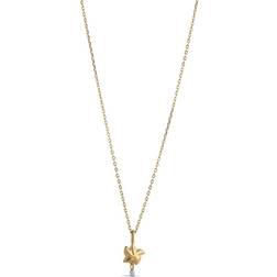 ENAMEL Copenhagen Starfish Necklace - Gold/Blue