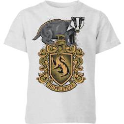Harry Potter Hufflepuff Drawn Crest Kids' T-Shirt 11-12