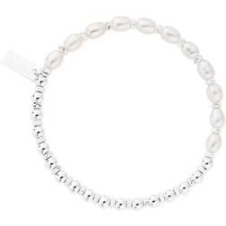 ChloBo Story Of Love Bracelet - Silver/Pearls